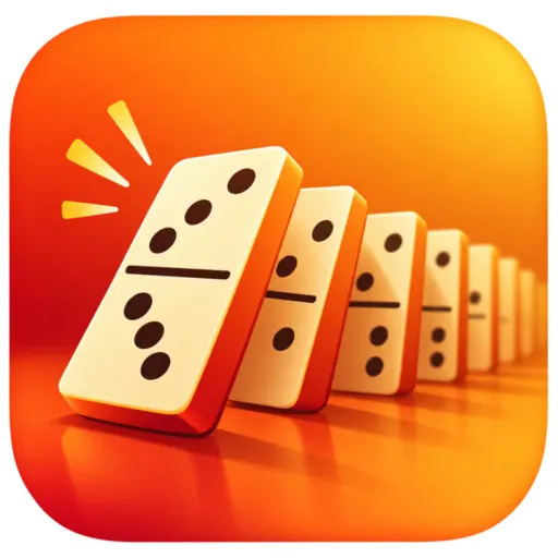 Una fila di tessere del domino, simbolo di Tessere.me